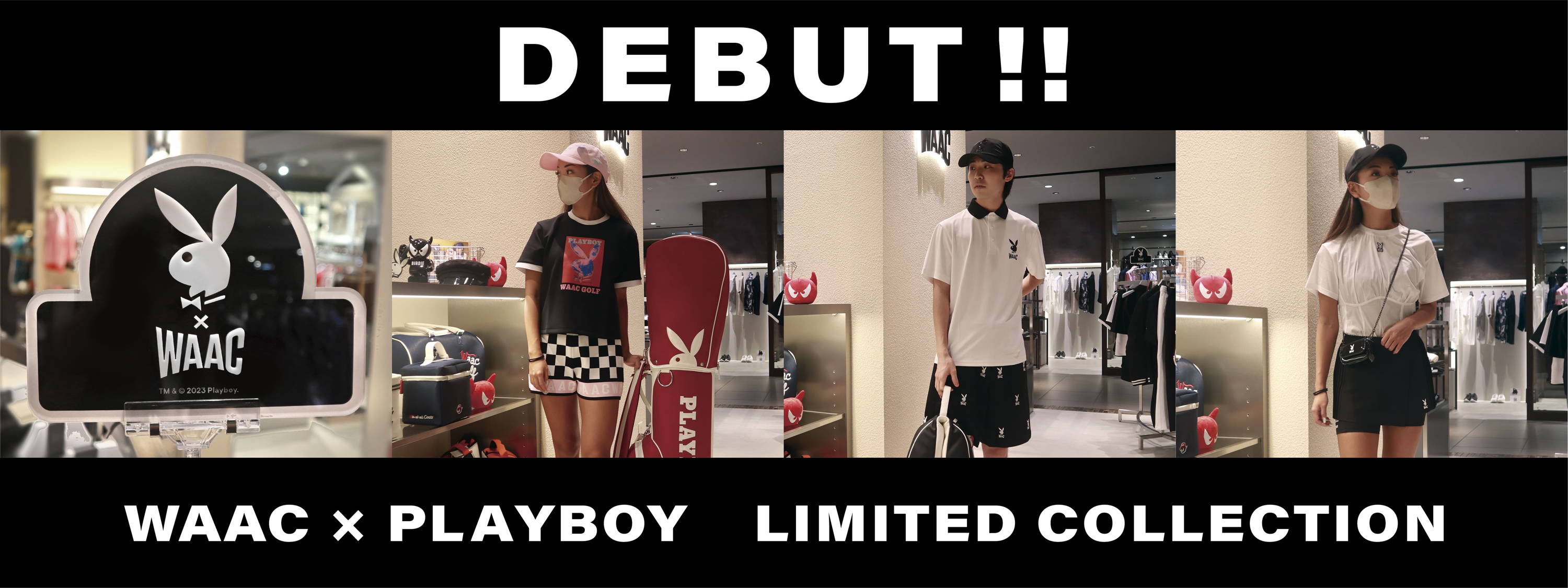 WAAC×PLAYBOY】LIMITED COLLECTION